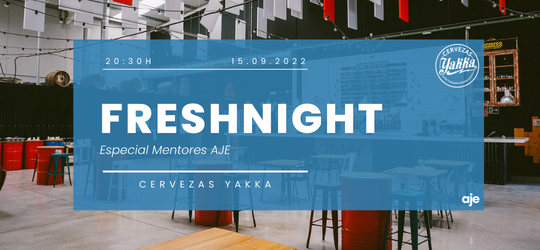 AJERegionMurcia's tweet photo. 🍻 Después del verano, ¡volvemos con una #FreshNight muy especial!
No te la pierdas, las plazas son limitadas: https://t.co/QJ8iXGvHxy
🗓️Jueves 15 de septiembre
📍 Cervezas Yakka https://t.co/Nnyea6TWpp