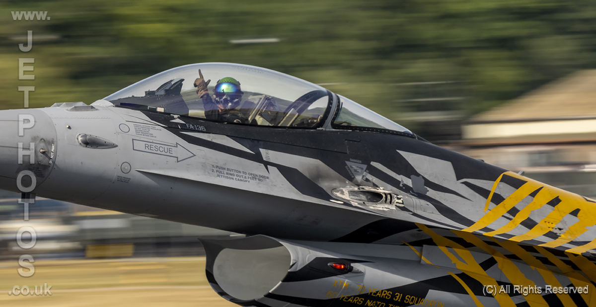 JetPhots's tweet photo. @BAFf16display just fantastic in the air and stunning livery on both jets @airtattoo
#Viper #XTiger @AirshowsOfTheUk @UKAirshowReview @NikonEurope https://t.co/b3hDLBzpC6