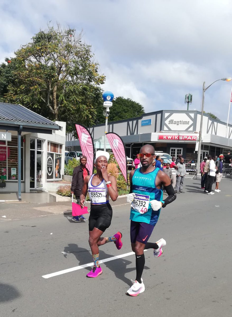 Ndumisok's tweet photo. 5th @ComradesRace completed and a silver medal finally in the bag! Just 5 more to go! https://t.co/nGSUW7ArmL