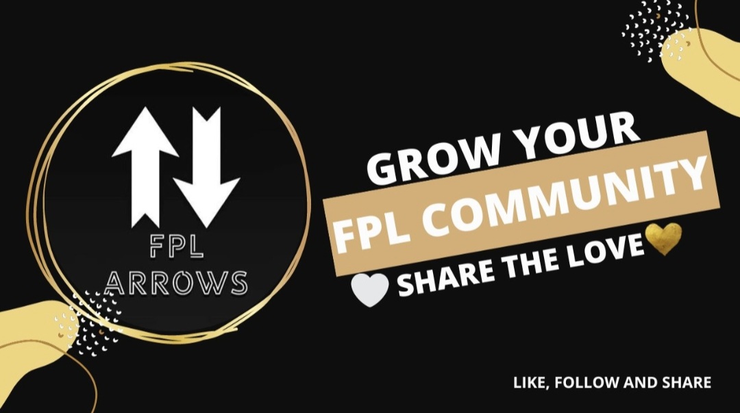 FPLarrows's tweet image. 🚨 Todays shout out....... 🚨 

✅️ 5 under 50 (followers) ✅️

1️⃣ @focus_fpl
2️⃣ @FPL_255
3️⃣ @glivy79
4️⃣ @FPL_JS25
5️⃣ @CorlerFPL

Share the love ❤️ #FPLCommunity
@OfficialFPL @premierleague #FPL 
#FantasyFootball #love #BeKind