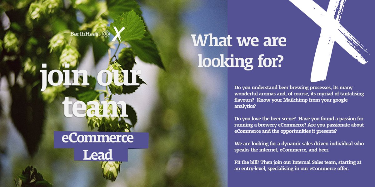 Longm8's tweet photo. We at @BarthHaasX looking for an eCommerce lead 

https://t.co/mOuUucsJoh https://t.co/xfs4J0Ox8E