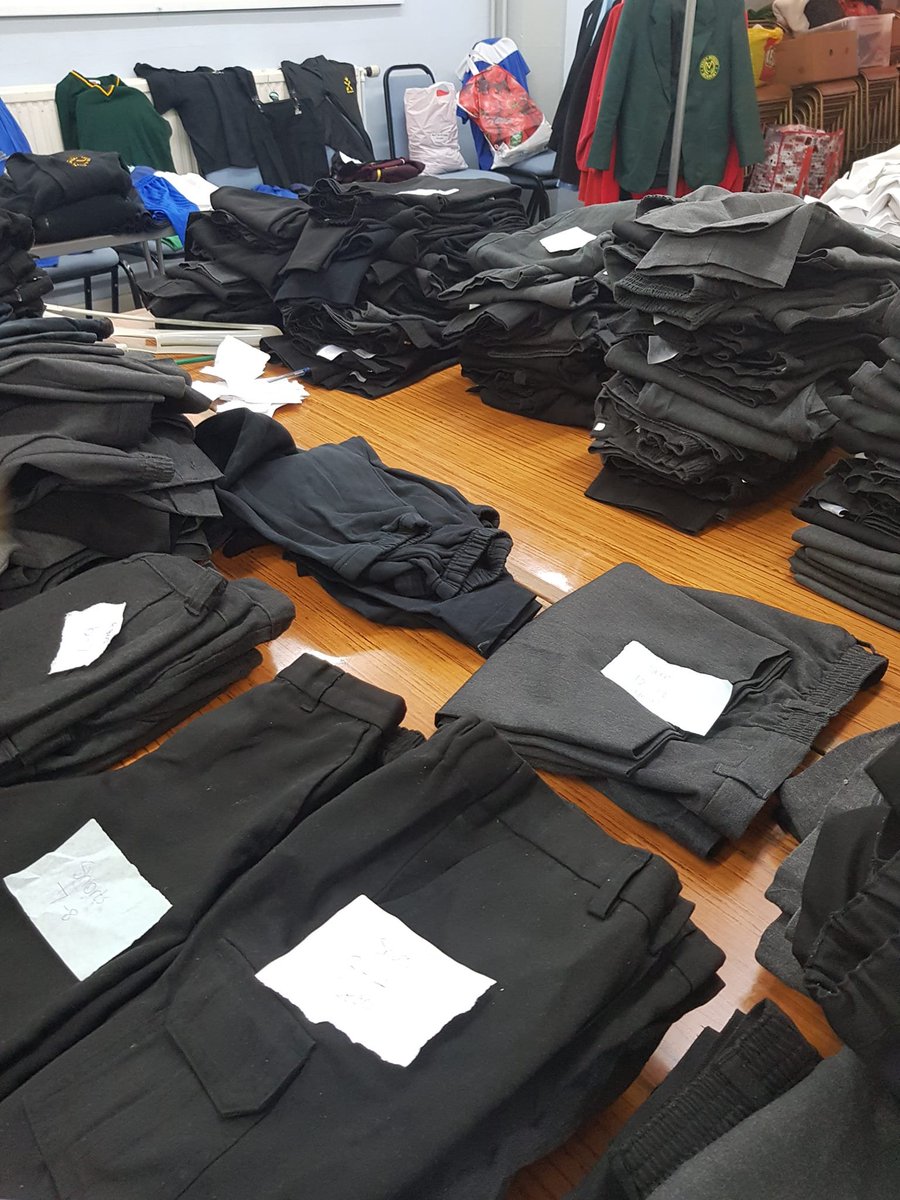 We are at St Peter's Church Stockport Road on Thurs 1st Sept 10am - 12pm. We still have lots of FREE SCHOOL UNIFORM for local schools. We don't charge or query the means of anyone wanting uniform. 
Please spread the word. Everyone is welcome <a href="/NewsLevenshulme/">LevenshulmeNews</a> <a href="/DioManchester/">Diocese of Manchester</a>