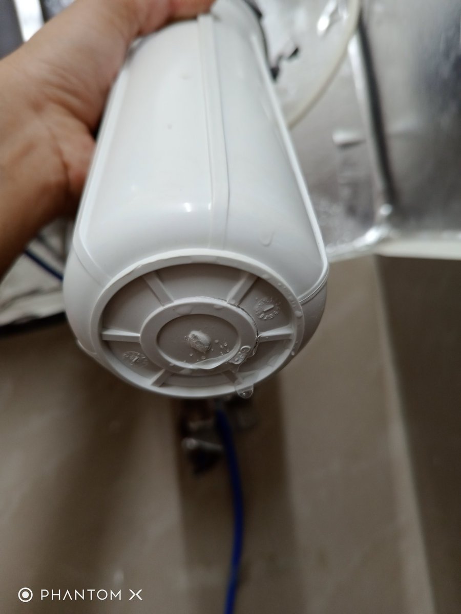 imsunnyreddy's tweet photo. Requesting your immediate action on this matter and getting this filter replaced at your cost. We have to shut down #water purifier since it is dripping water continuously.  Complaint ID: CM-300822-1514907 #wasteproduct that #wastewater &amp; #wastemoney &amp; #wastetime #greedyeureka https://t.co/xKqTaQwgLQ