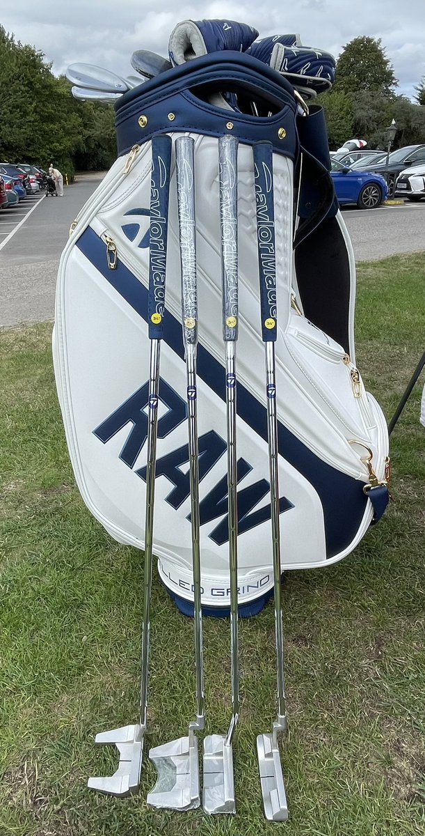 Jack_Bright7's tweet photo. A Great afternoon yesterday @WragBarn with members trying all things @TaylorMadeGolf Short Game. From #MG3 to #SpiderGT. Looking at how vital bounce is to make sure you have the right wedge and how the hosel type of a putter can help you hole more putts #TeamTaylorMade https://t.co/K76u7PiXWV