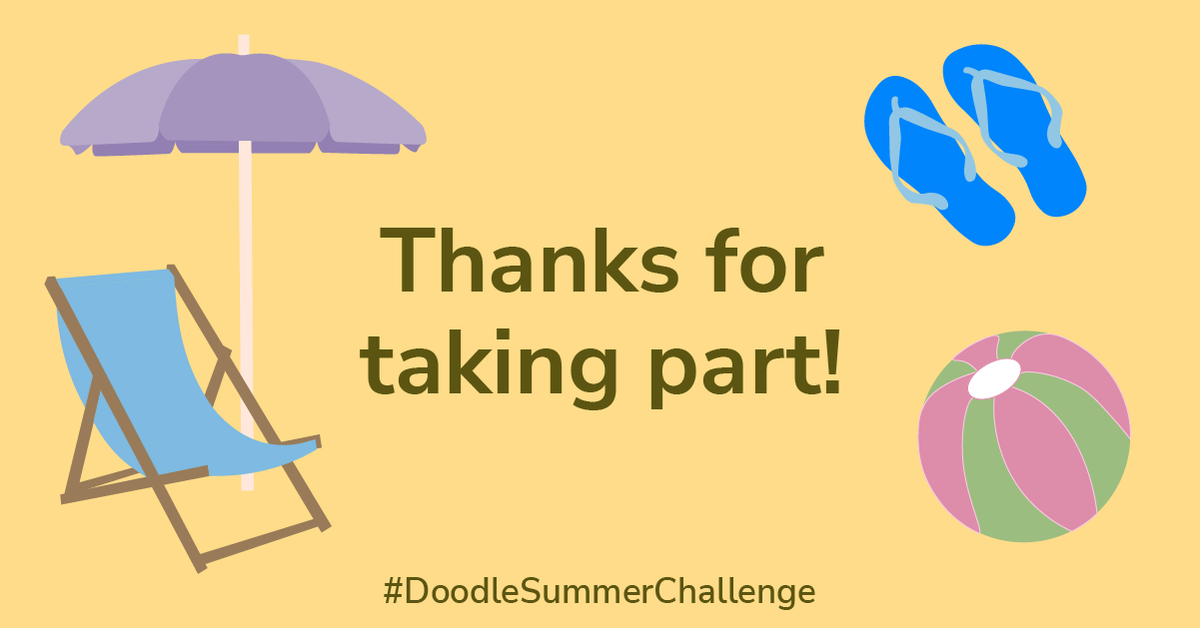 DoodleLearning_'s tweet photo. Today's the final day of the #DoodleSummerChallenge! β
Congratulations to everyone that took part β you should be really proud of yourselves!
If your child has completed the Challenge, visit https://t.co/LeM59uGlAl + press 'Claim reward' by midnight to claim their rewardsπ https://t.co/N461iNVPwL