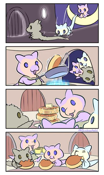 857日目 おなかを空かせた子供たちのためにパンケーキを焼く
Day 857 Bake pancakes for hungry children 