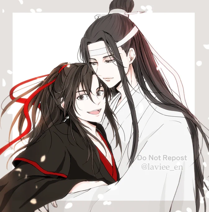 忘羨2ショットは初描きなのではぴはぴモード#MDZS  #忘羨 