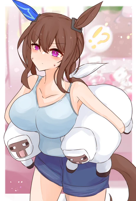 #今月描いた絵を晒そう#ウマ娘たわわでしたね 