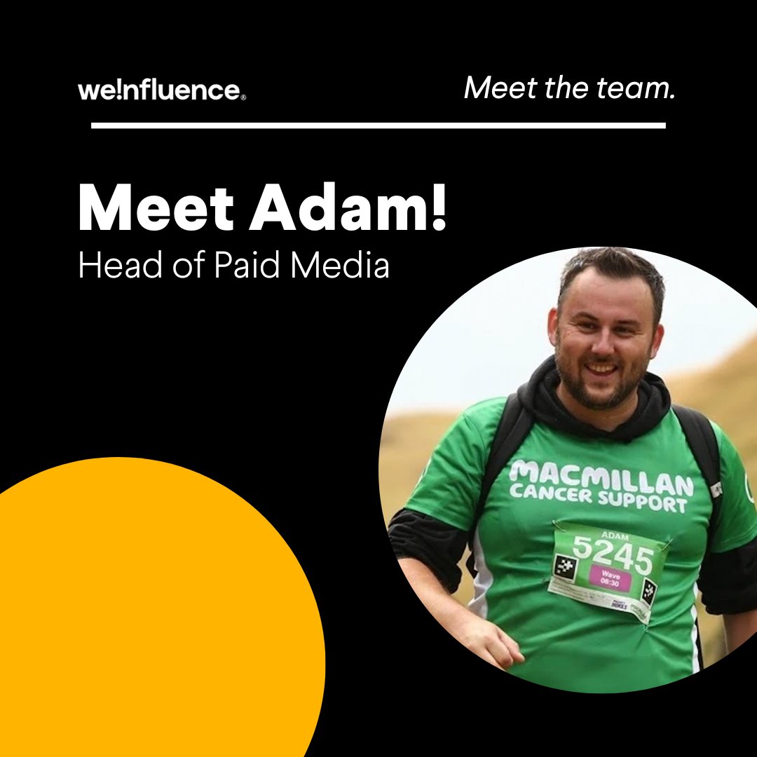 Meet the We Influence team! 👋

Our Head of Paid Media tells us how he ensures his team consistently hit KPIs, along with his greatest achievements and hidden talent.🚀

weinfluence.co.uk/blog/meet-our-…

#meettheteam #weinfluence #paidmedia