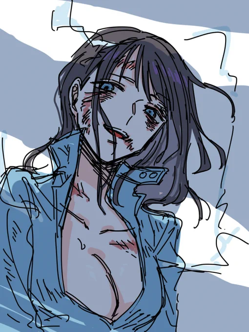 推しの女、大体寒空の下つなぎで痛そうな目にあってるあと縁深い男に右肩傷つけられてる 