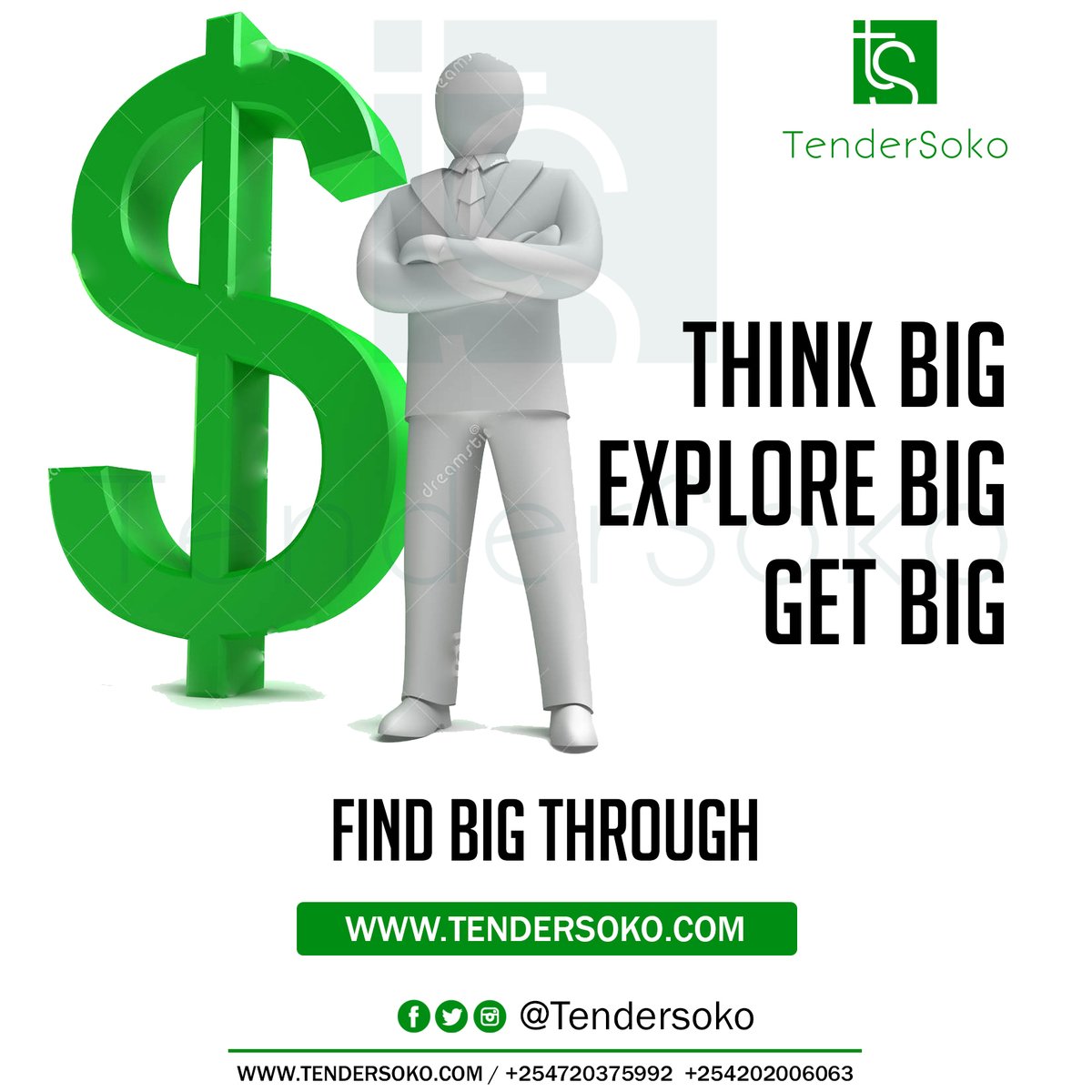 TenderSoko's tweet photo. Opportunities don’t happen, you create them.
 -Chris Grosser
#Moneywednesday #opportunity #tenders https://t.co/oaEEjvjv7j