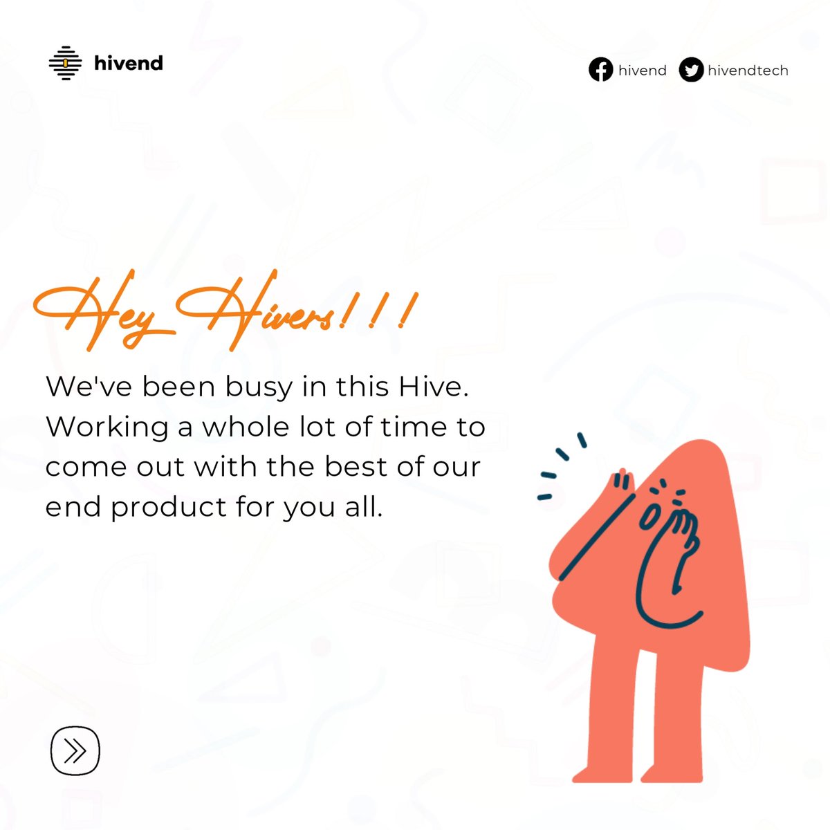 hivendtech's tweet photo. Hey Hivers,
Worry not at all, we got you!!!

#Hivend
#HivendTech https://t.co/1mex66kgYU