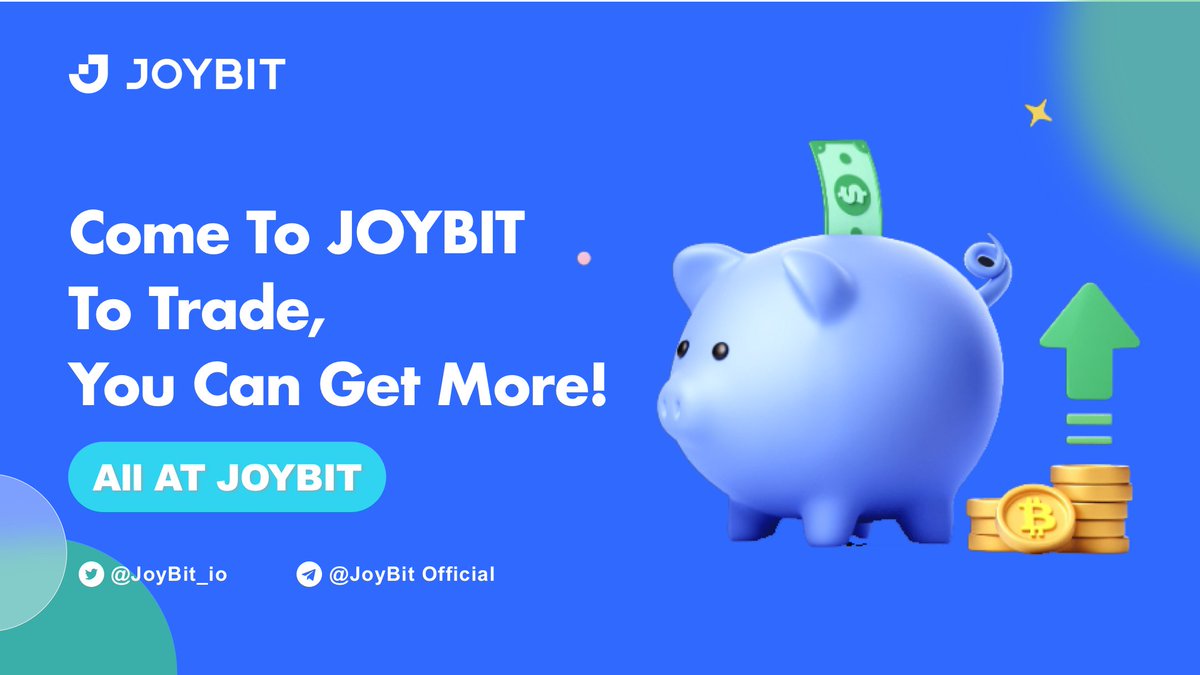 JoyBit_io's tweet photo. Why participate in futures trading on #JOYBIT?
💰Low threshold and stable returns!
🪙Participate in the overall profit distribution of the platform!
🎁You may receive additional $USDT rewards!
Join us now:https://t.co/e6aE3O4fpv
#BITCOIN #ETH https://t.co/fEKPAeYmGd