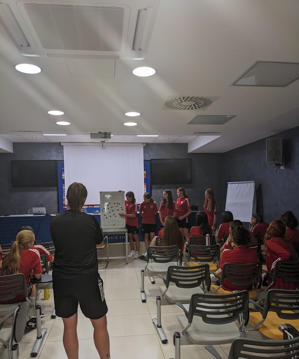 CharlottePreen2's tweet photo. Extremely proud of this squad and what they achieved in their first National camp for Wales Under 15s girls in Serbia for 8 days. Privileged to be part of their journey and experiences as a coach and work with some brilliant players and staff ⚽🏴󠁧󠁢󠁷󠁬󠁳󠁿 https://t.co/OBlgmkJ9Dv