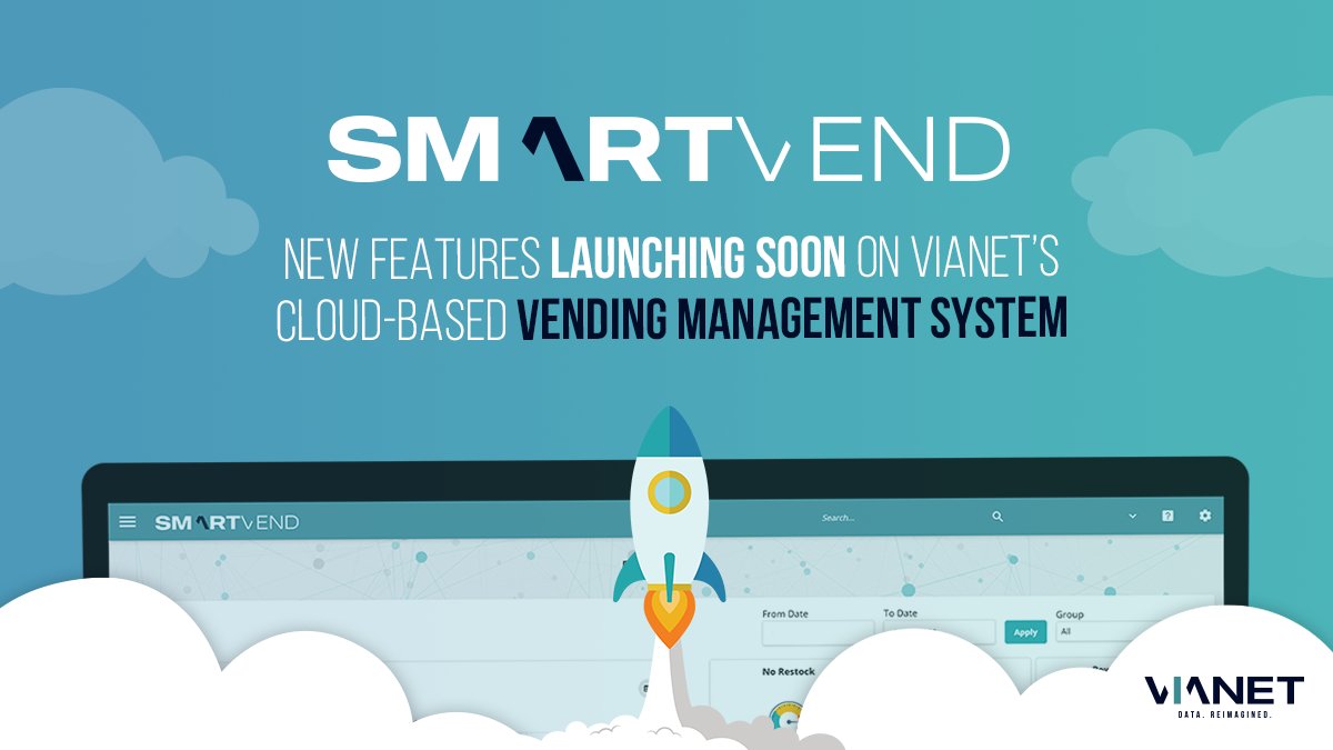 VianetGroupPLC's tweet photo. 💻🚀LAUNCHING SOON ON SMARTVEND 🚀💻

@VianetGroupPLC have been evolving #SmartVend &amp; will soon be releasing #NewFeatures, offering customers more tools to be proactive &amp; effectively manage their #Vending estate

https://t.co/XQi47AQhaa

#VendingManagementSystem #unattendedretail https://t.co/MgFL4jm9Wf