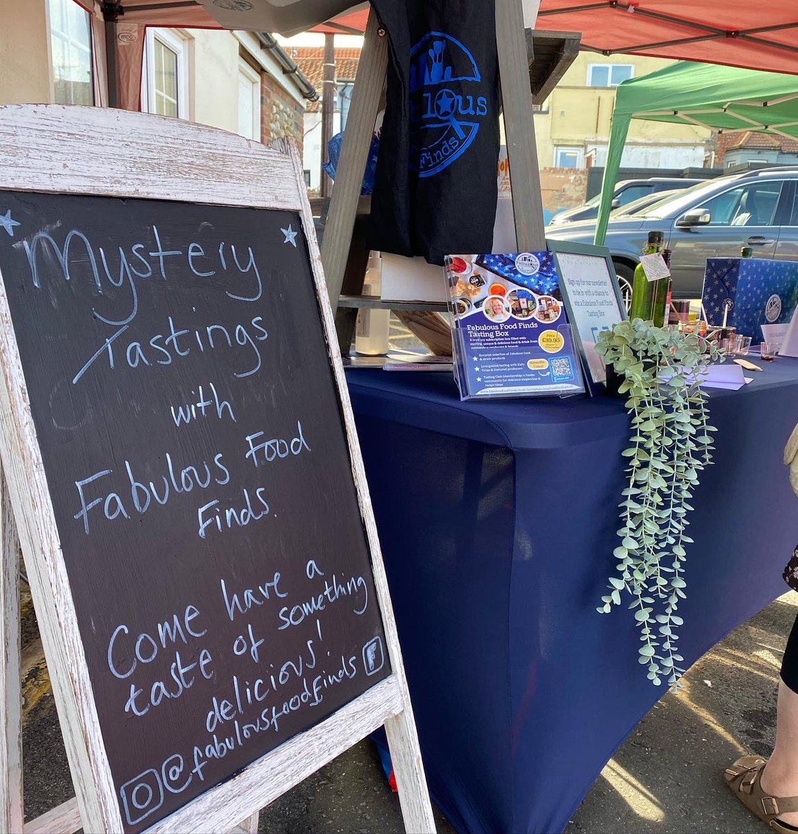 I took my first ever stand at a local event last weekend! I hosted mini mystery tastings with some of my favourite products, signed lots of people up to my mailing list and told everyone about my Tasting Box Subscriptions too!
#fabulousfoodfinds #subscriptionbox