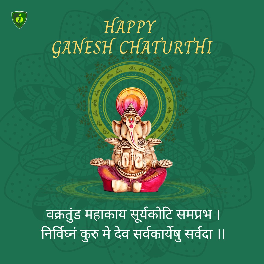 AppleThera's tweet photo. On the auspicious occasion of Ganesh Chaturthi, Wishing you &amp; your family all the happiness, wisdom, good health &amp; prosperity.
#GaneshChaturthi2022 #गणेश_चतुर्थी #Ganeshotsav2022 #GaneshChaturthi #ganpati https://t.co/ALhku4jpJx