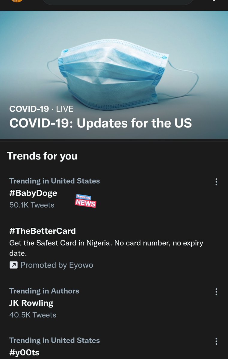 0xrizky's tweet photo. GOOD NEWS : #BabyDogeCoin back to being the only trending meme token in the United States, many rumors say that the government there has started to adopt #BabyDogeBestCommunityOfWorld to make payments 😍 https://t.co/H7nehXVYeW