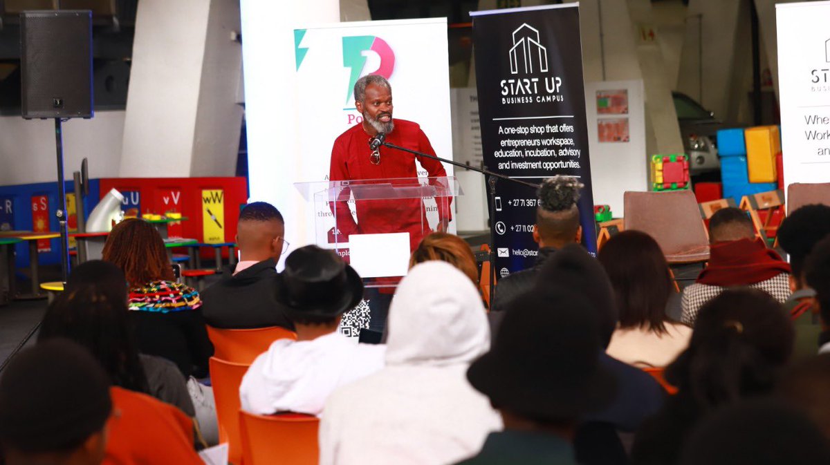 PLPAfrica's tweet photo. “Truly understanding an opportunity and what it can do for you matters. If you don't then it won't change your life. Training is a process not an end goal.,” Shared PLP’s board chair @jjkamara at the #1MillionDevs4Africa program launch in South Africa 🇿🇦🚀⚡️ https://t.co/lUqjuW6ppY