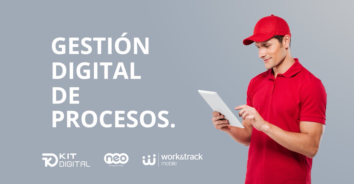 Workandtrack's tweet image. Desde el 1 de septiembre ya puedes solicitar el #KitDigital para #pymes entre 3 y 9 empleados. Te ayudamos durante todo el proceso de solicitud. Digitaliza la gestión de #procesos de tu empresa. Somos agente digitalizador oficial 👷📱🚀 ¿Te apuntas? ▶ bit.ly/3xzdyrV