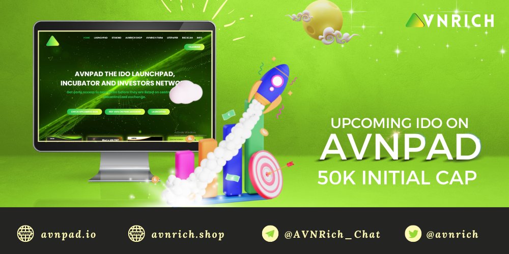🚀What will be the next IDO project?
With a $50,000 initial cap 😱

👀 The launch date and the project details will be updated officially. Keep an eye on us so you don't miss out 💪🏻

Prepare your AVN and begin staking with a 50% APY.
👉🏻 staking.avnpad.io

#avnpad #ido #avn