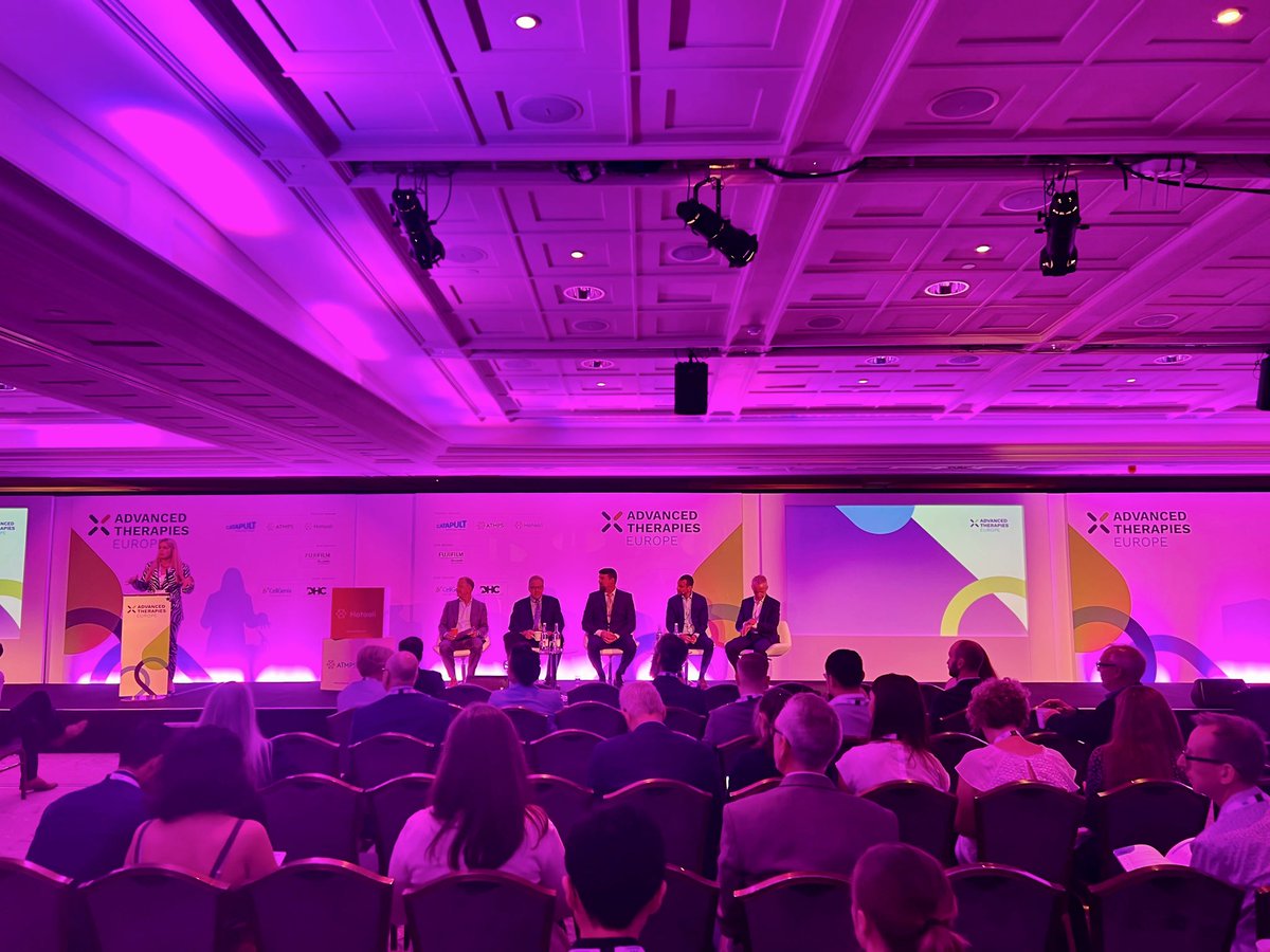 EWhiteheadFdn's tweet photo. We are honored to be at @Phacilitate Advanced Therapies Europe, kicking off the conference this morning with a plenary discussion to celebrate 10 years of evolution for #CARTcell therapy!

#ATE22
@ADaviesDHCG @GruppSteve @tomgwhitehead @amirhefni @Novartis @OxfordBiomedica https://t.co/wFS9qncXhz