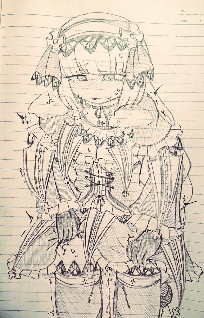 #最近フォローした方は知らない過去絵を晒す
2年前! 