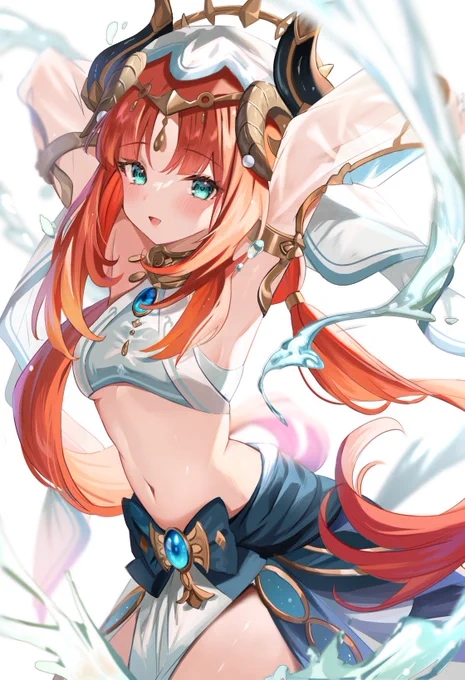 #今月描いた絵を晒そう原神とかなたそ 