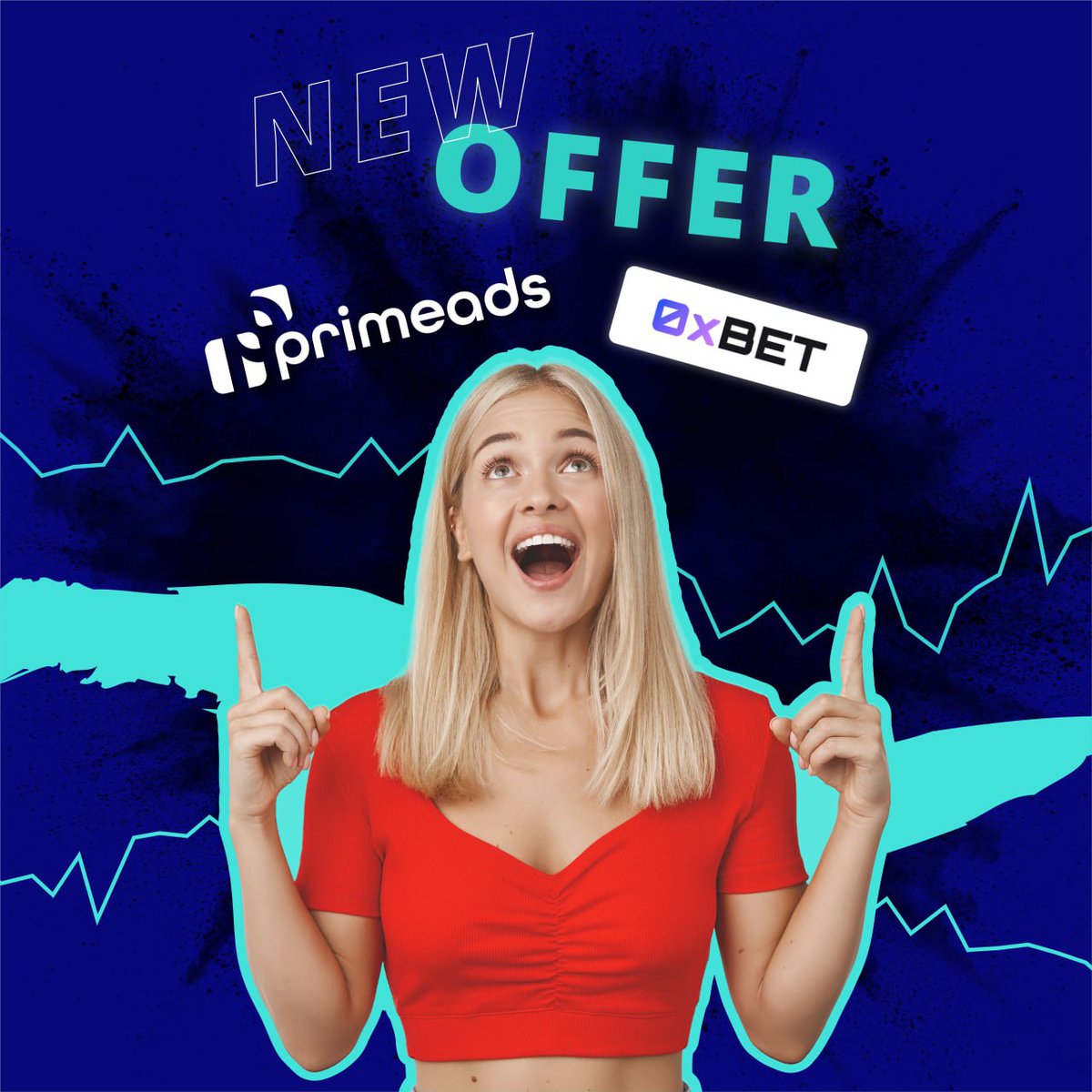AnnaPrimeAds's tweet photo. Hot offer 🔥

Prime Ads + 0xBET 

DM for more details 🙏 https://t.co/9hkiwnDUAp