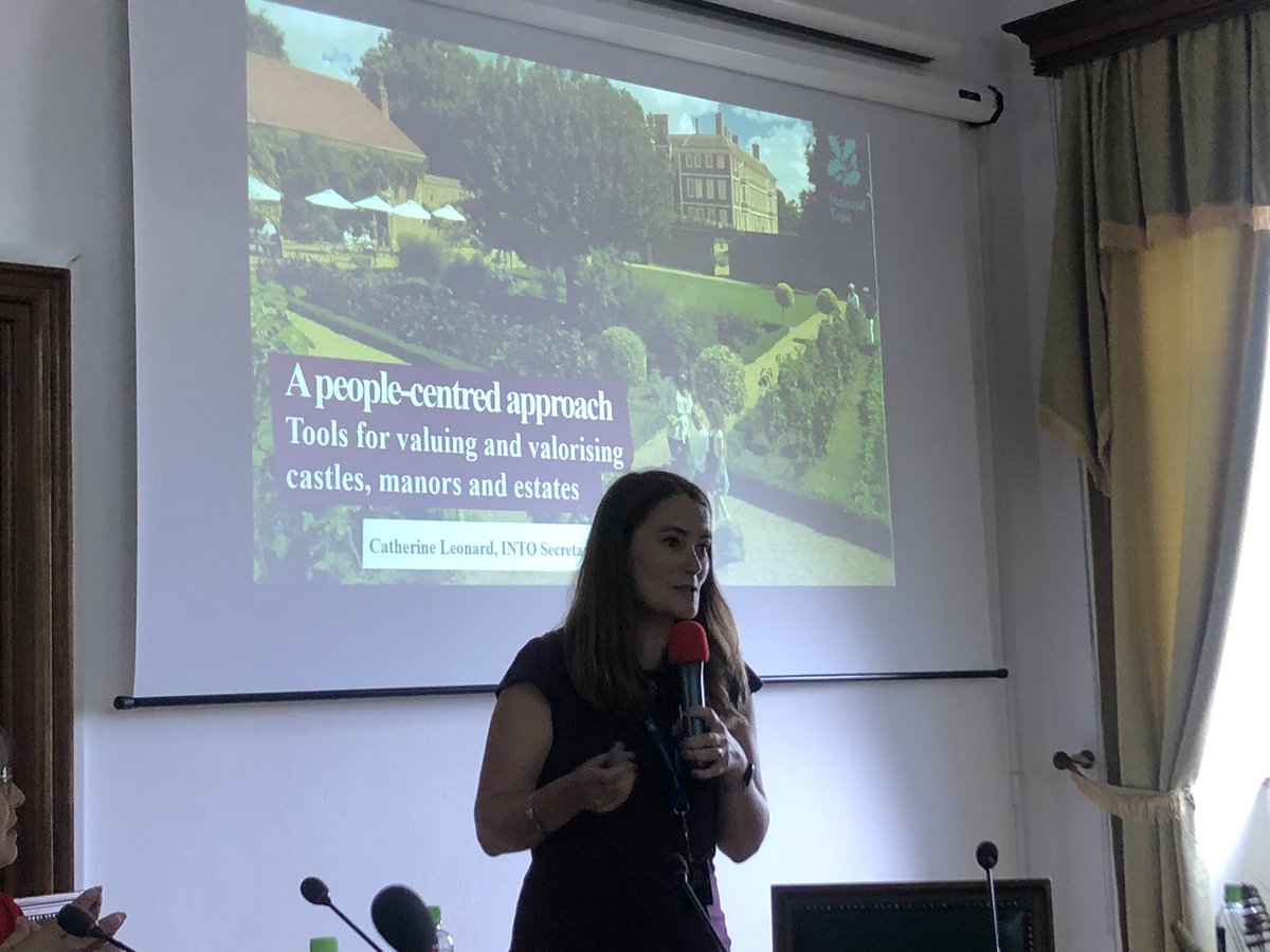 Fascinating and intriguing as always, presentation by <a href="/Leonard_Write/">Catherine Leonard</a> of <a href="/intoheritage/">International National Trusts Organisation (INTO)</a> about working with local communities and raising the support necessary for ongoing use and protection.
