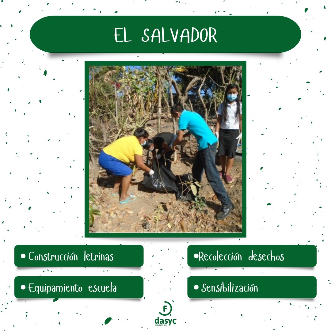 dasyc's tweet photo. #Cooperación #Desarrollo #Internacional #Ayuda #Humanitaria #Viasdedesarrollo #ElSalvador #construcciónletrinas #equipamiento #escuela #recolección #Sensibilización https://t.co/EeAOi47tAU
