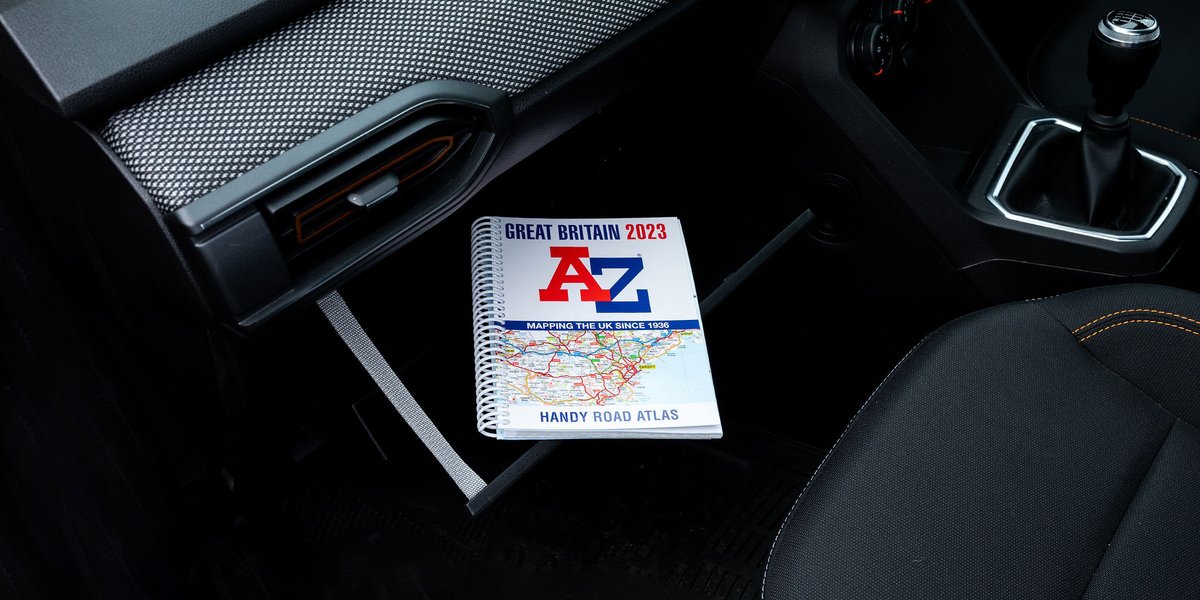 Spend more time enjoying your holiday instead of getting lost on your way there 🏖️ 

The Handy A-Z Road Atlas is perfect to keep in your glove box as a backup to sat nav!

Available now: ow.ly/XG2250Kt3JU

#2023RoadAtlases