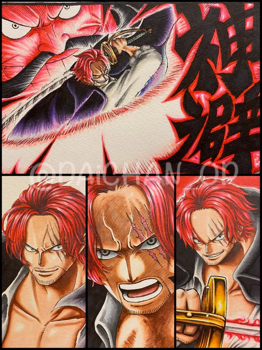 #今月描いた絵を晒そう 

予想通り今月はRED関連多め!(RED観てない方はタップ非推奨🙏💦)

シャンクスカッコいいもんな〜しかしめっちゃ描いたなwウタももうちょい描きます!あとは一人のキャラをしっかり描くのも珍しいかも🤔後半はプレゼントとかつばきと愉快な(?)仲間たち(?)シリーズだな🤣 