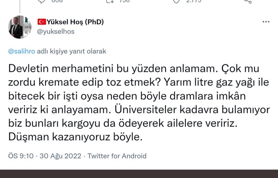 sakiksirri's tweet photo. Bu yaratık bir akademisyen-MİŞ. Ne uzmanı peki? Naziden kalma yöntemlerle insan yoketme uzmanı mı? https://t.co/TohfmOrHb2