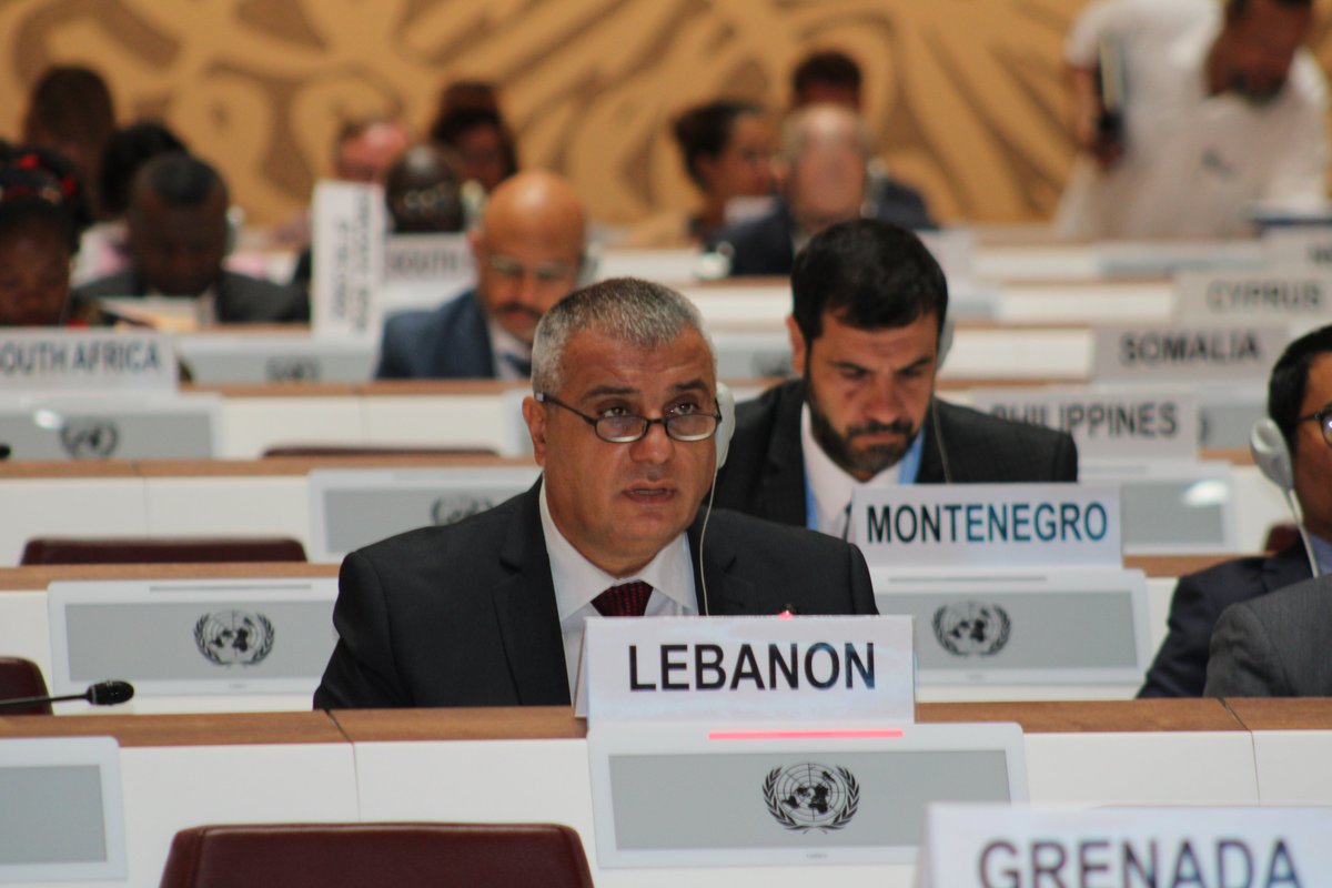 ISUCCM's tweet photo. #Lebanon is committed to its #extensionrequest work plan and reports on progress and met objectives. However LMAC is facing a major challenge in #funding for #CMR #clearance and requests commitment to #intcoop. @LebMineAction https://t.co/z5ufbsOPMB