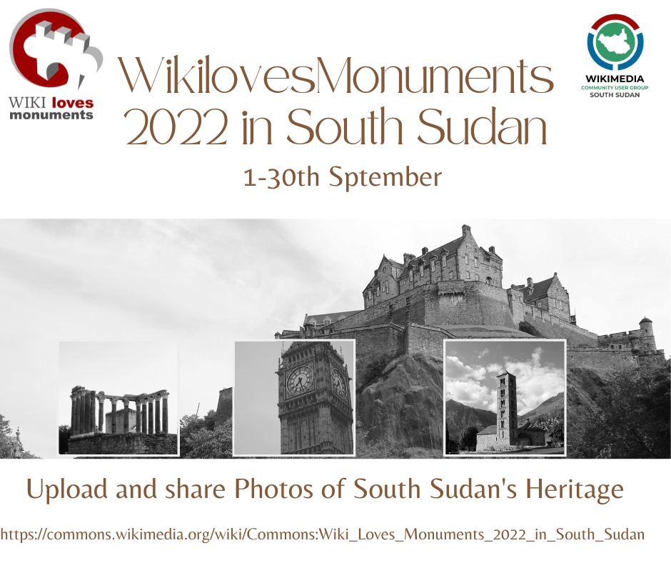 We have alot of undocumented amazing cultural sites, we are very excited to be participating in this years <a href="/wikimonuments/">Wiki Loves Monuments</a> for participants please just take a pic of a heritage site and submite it via;
commons.wikimedia.org/wiki/Commons:W…