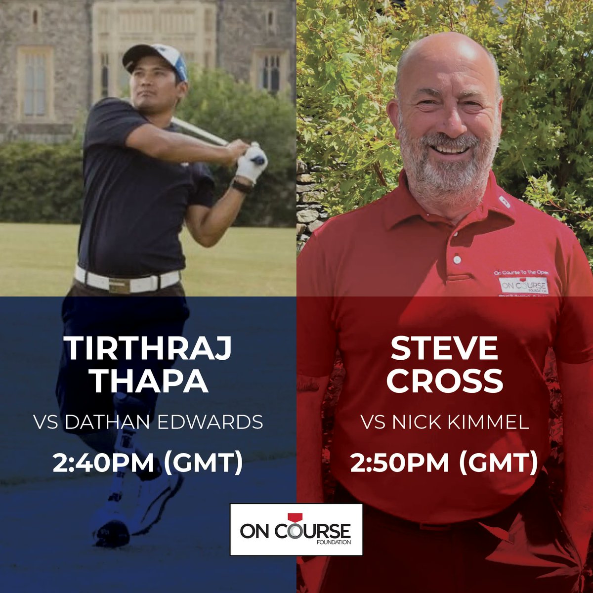 OnCourseCharity's tweet photo. Day 2 is here and it's Singles Day!!! With a 4-2 lead, @SimpsonCupGB go into day two of the Simpson Cup at @baltusrolgolfclub full of hope in the singles matches.
To follow the action, click here https://t.co/aQkJrySicC
#oncoursefoundation #teamgb #simpsoncup https://t.co/JuSsbODuCR