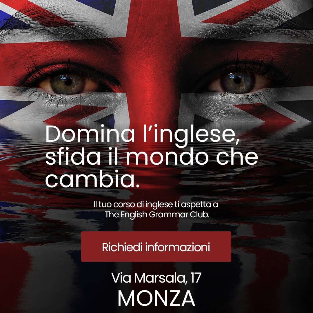 grammar_club's tweet photo. Book your free lesson now!
Domina l'inglese, sfida il mondo che cambia!
Iscriviti ai nostri corsi di inglese, la certificazione linguistica la regaliamo noi!

Ti aspettiamo in via Marsala, 17 a Monza.

Click here for more info: https://t.co/7CfyE8L4x2

#corsodiinglese #inglese https://t.co/fnNpWPg3kS