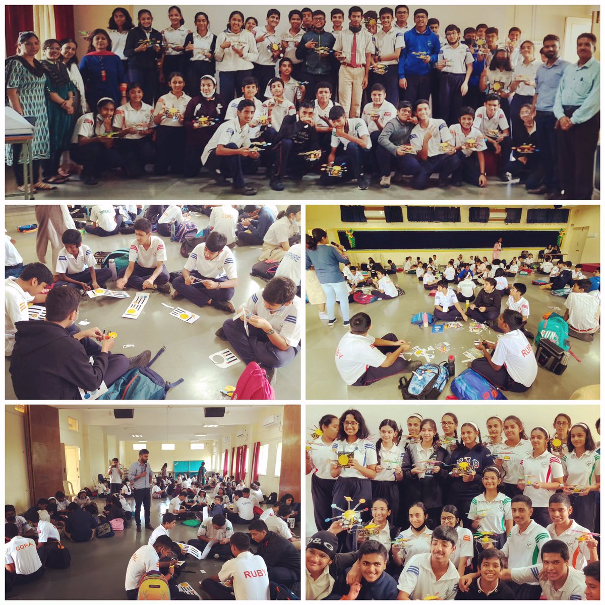 boxofscience's tweet photo. Astronomy in Action:
Sharing glimpses of our recent workshop. It was developed for inculcating habit of learning by doing. Topic chosen was the solar system .
 #learningbydoing #boxofscience #stemeducation #astronomy #solarsystem https://t.co/AQfOHgUfDH