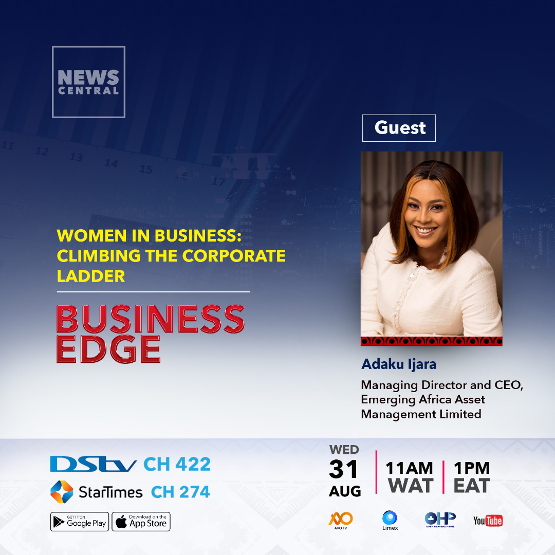 Our women crush this Wednesday on Women in Business. They are corporate champions and examples of leadership. Join us on #NCBusinessEdge at 11am WAT for more on this
...
#AfricaFirst #NewsCentralTV