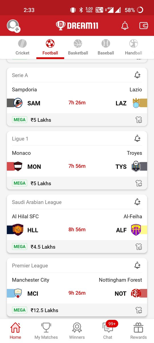 RNTkisena's tweet photo. Many football matches today. Will play selected good matches.join telegram channel for final announcement and teams.

Link - https://t.co/zpXhhCHJ7h 

Target Like = 150 ❤️
Target Retweet= 100 🔁
( Team after target completion)
@SANDYSUPERKING 😉
#FantasyFootball #Dream11 https://t.co/DMiOLX4BRu