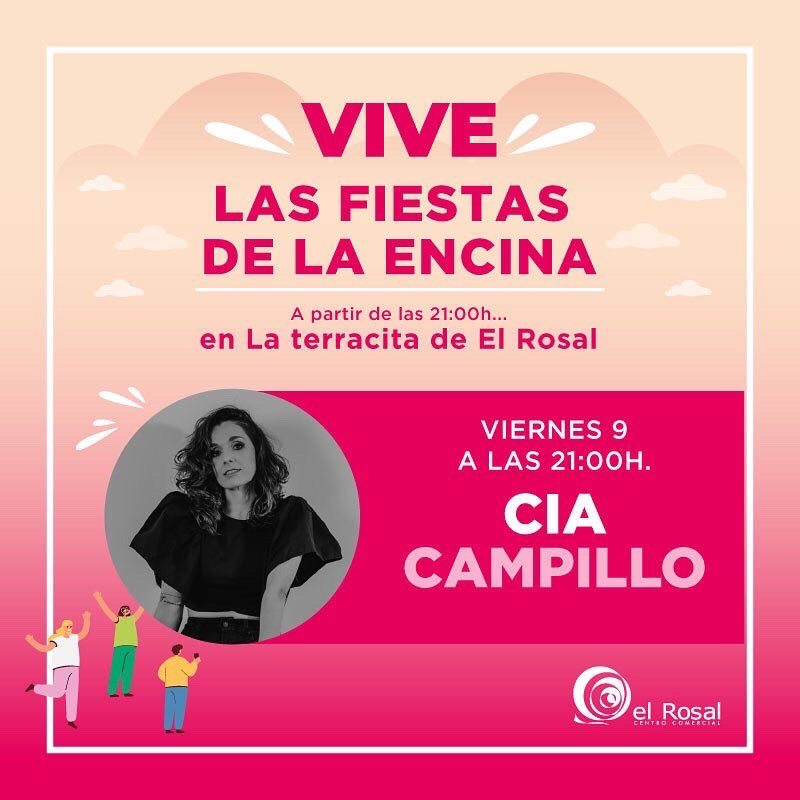 Se viene show!! El 9 de septiembre a partir de las 21.00h estaré tocando con toda mi banda en “La Terracita de El Rosal” <a href="/CCElRosal/">El Rosal CC</a> ,cerrando las fiestas de La Encina y esta etapa de Poder Azul que ya va llegando a su fin. Entrada libre y para todos los públicos! 💃🏻