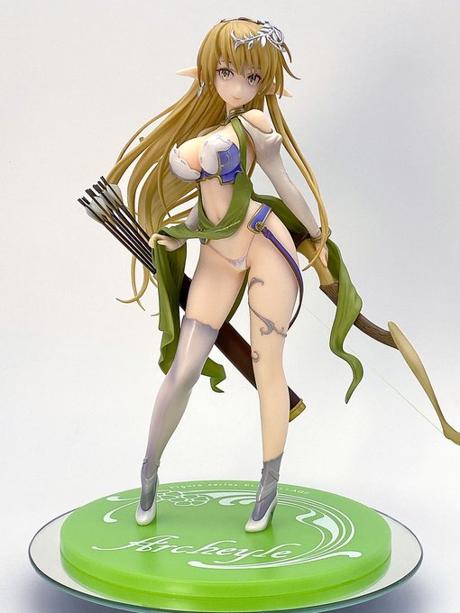 【フィギュア紹介】
エルフ村 第1村人 アルシェイル
記念すべき第1村人を再々販でやっと入手。
あみあみ限定版の困り顔は諦めました。 