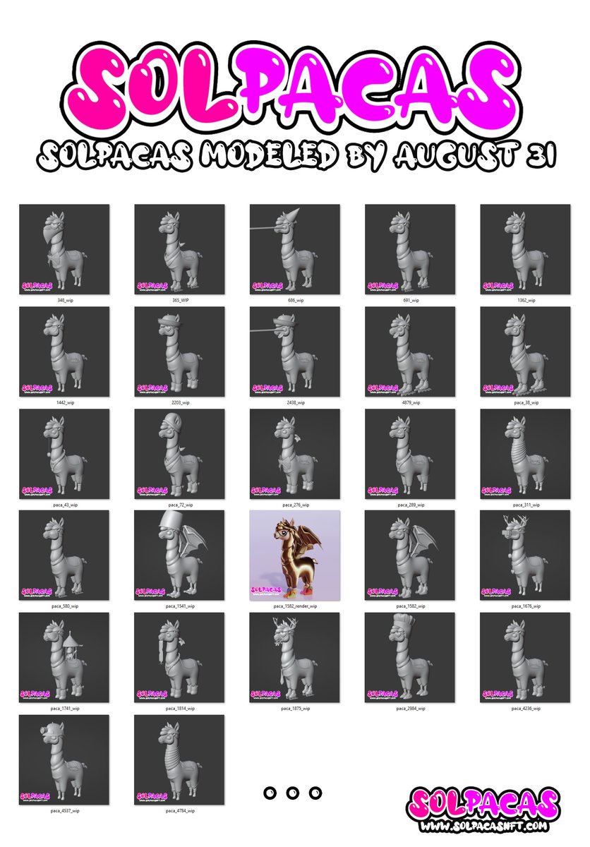 2500 Solpacas | TURN INTO 3D CHARACTERS IN GAME! tweet media