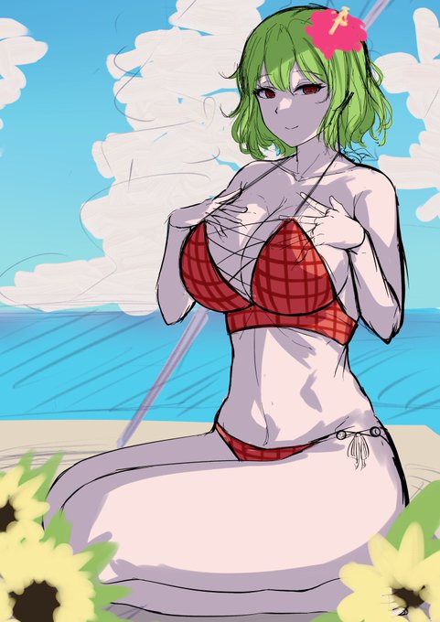 こんな感じで描きたいなぁっていうラフ 