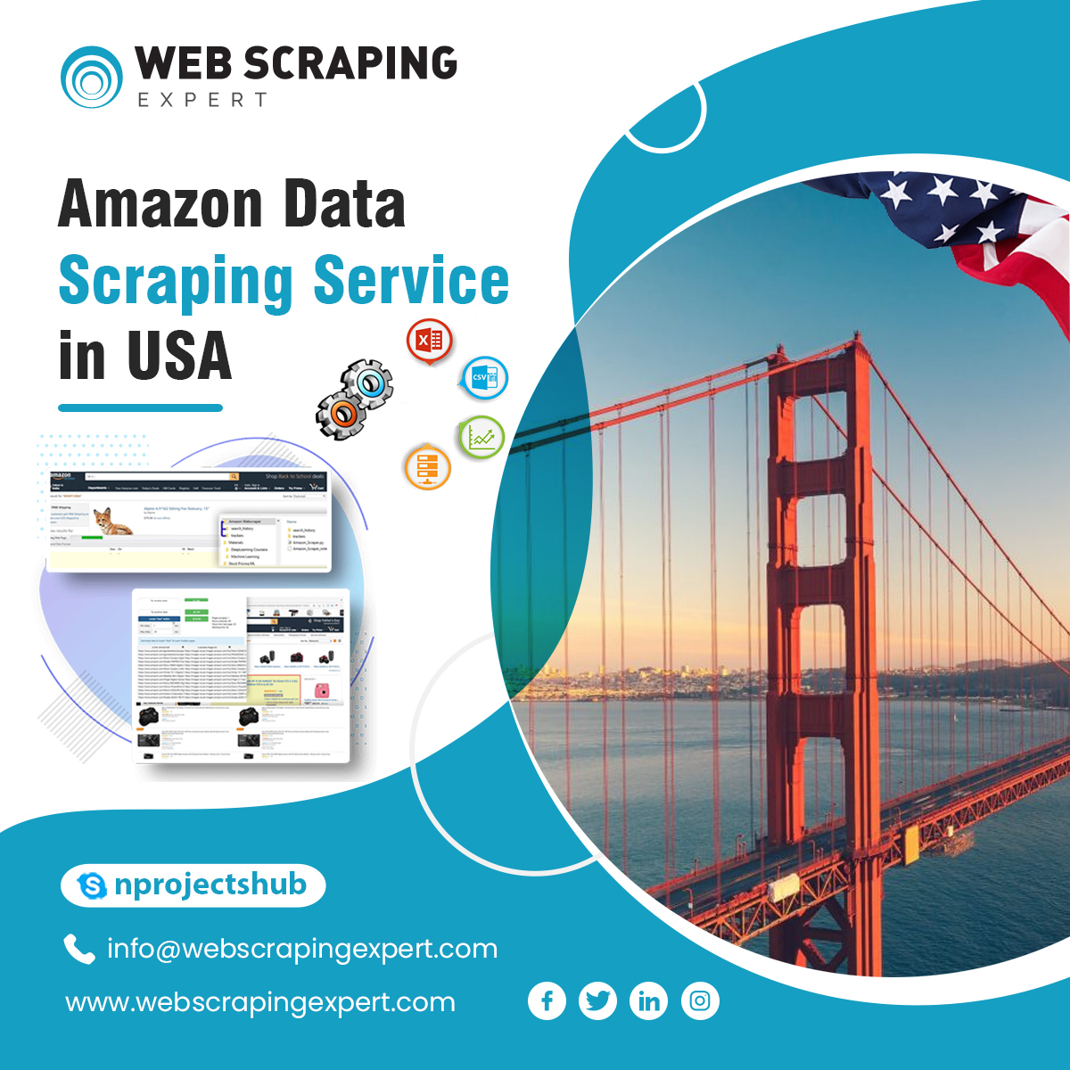 webscrapingexpe's tweet image. Amazon Web Scraping Services
The leading Amazon Web Scraping service, with a user friendly interface, makes it easy for users to scrape and analyze Amazon data. And with its extensive range of scraping, ingestion and...
#amazonwebscraping
Visit: WebScrapingExpert.com