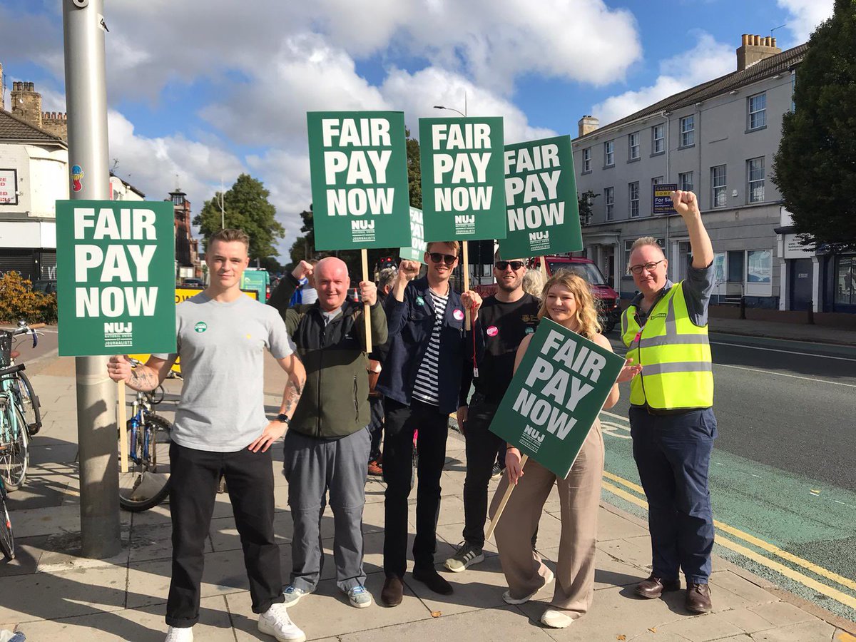 NUJHumberReach's tweet image. We just want a fair pay rise. #NUJReachStrike