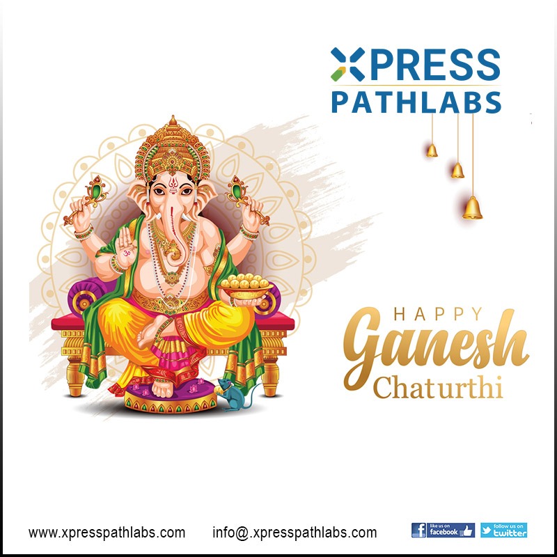 XpressPathlabs's tweet photo. Wishing a beautiful, colourful and cheerful Ganesh Chaturthi to everyone. May this festive occasion bring along many more smiles and many more celebrations for you
Wishing you a Happy Vinayak Chaturthi🌸🏵️🍃

#GaneshChaturthi 
#31agust2022 
#Xpresspathlabs https://t.co/e3zTumFACR