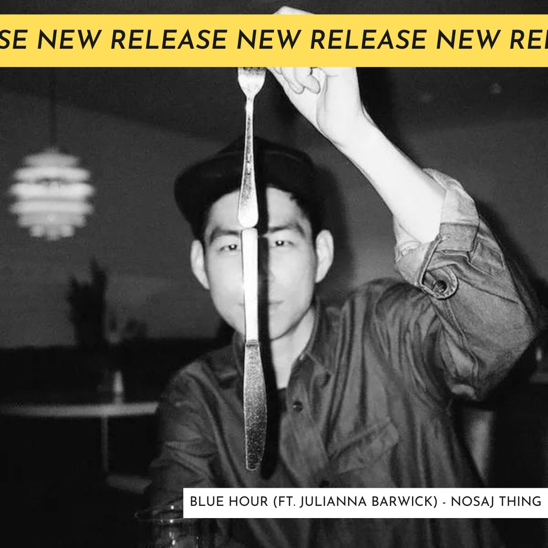 NEW RELEASE: Blue Hour ft. Julianna Barwick by <a href="/nosajthing/">nosaj</a>

Check out the brand new single from <a href="/LuckyMe/">LUCKYME®</a> O.G, Nosaj Thing. After five years, we're finally getting a new album, boys!🕺🎧

#nosajthing #juliannabarwick #luckymerecords #spotify #NewReleases #scratched #music