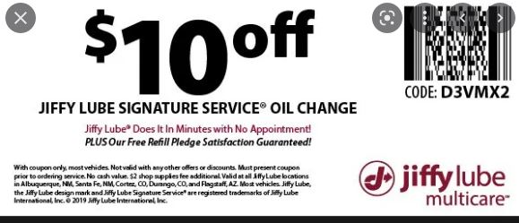 Jiffy Lube Coupon $30 Off October 2022 (@Jiffylube30off ...